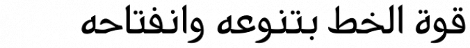 PF Nuyork Arabic Font Preview