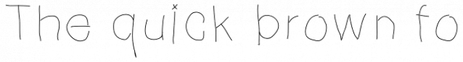 Notebook Scribble Font Preview