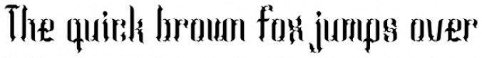Dragon Fang Font Preview