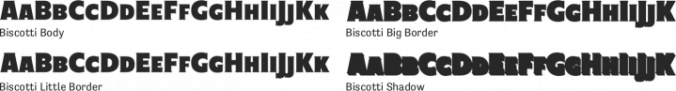 Biscotti Font Preview