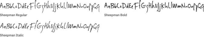 Sheepman Font Preview