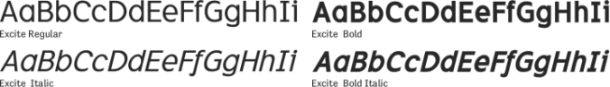 Excite Font Preview