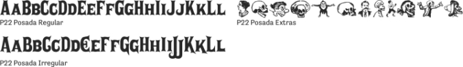 P22 Posada Font Preview