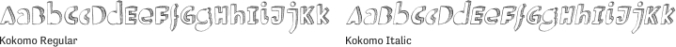 Kokomo Font Preview