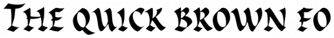 Cal Rustic Black Font Preview