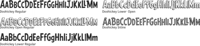 Doohickey font download