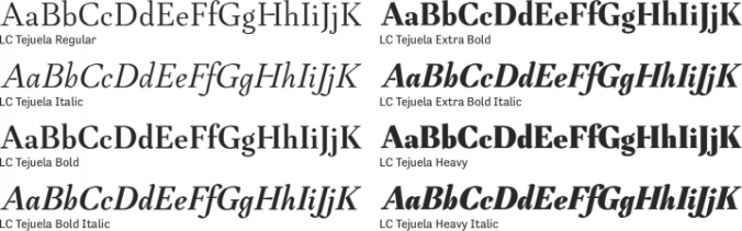LC Tejuela font download