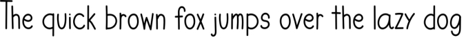 Skinny Jeans Font Preview