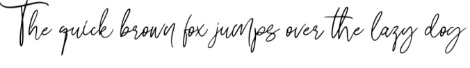 Bunggi Signature Font Preview
