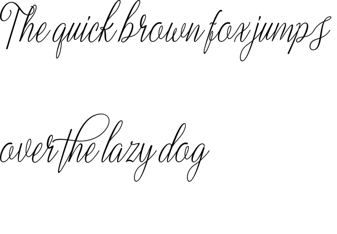 Letty Font Font Preview