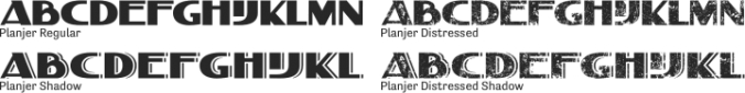 Planjer Font Preview