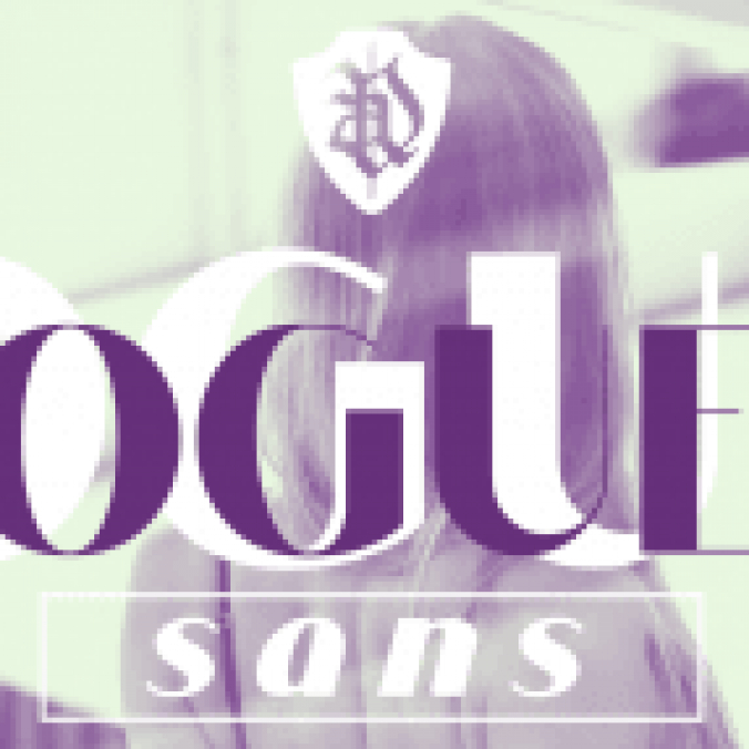 Voguer Sans Font Preview
