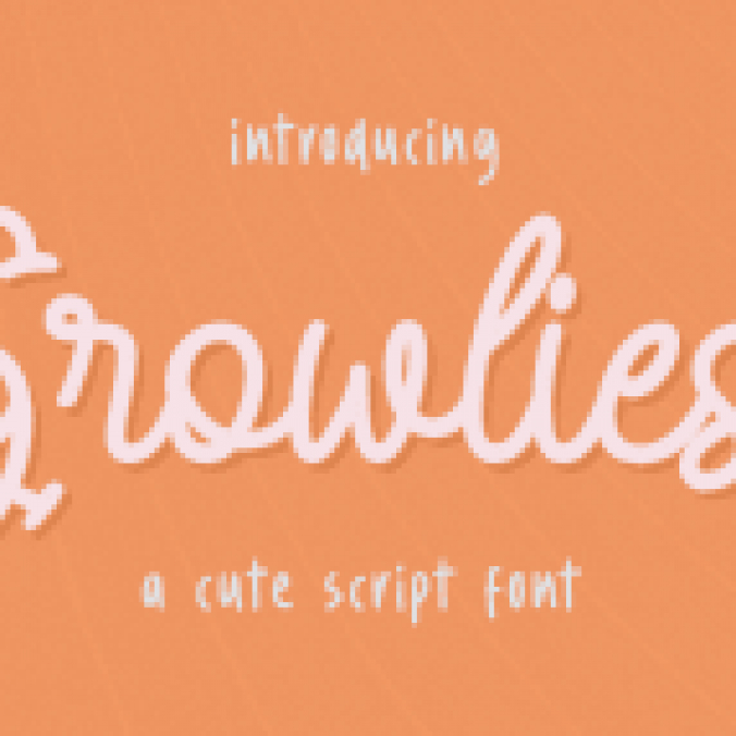 Growlies Font Preview