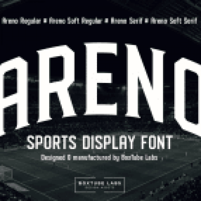 Areno Font Preview