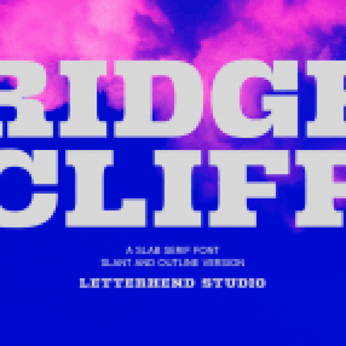 Ridge Cliff font download