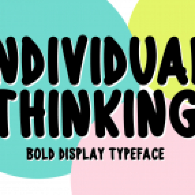 Individual Thinking font download
