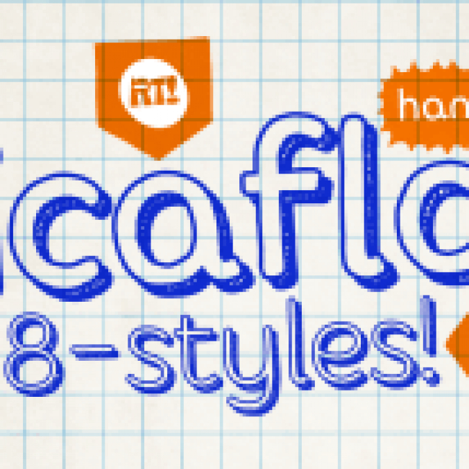 Picaflor Handmade font download