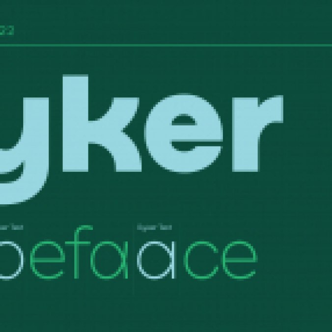 Ryker Font Preview