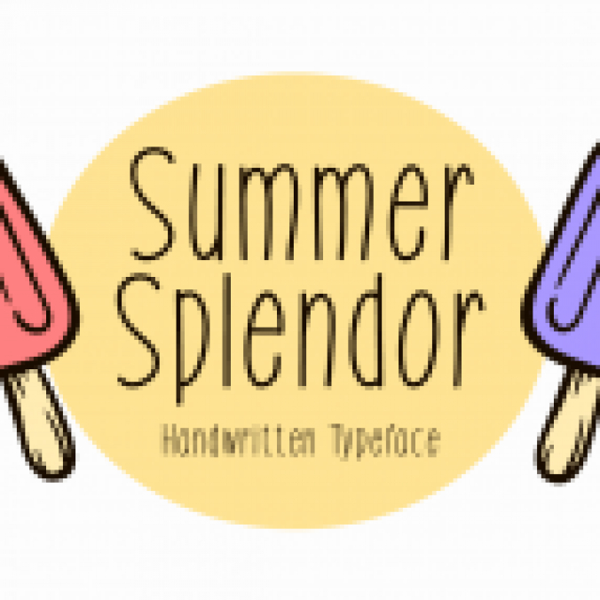 Summer Splendor font download