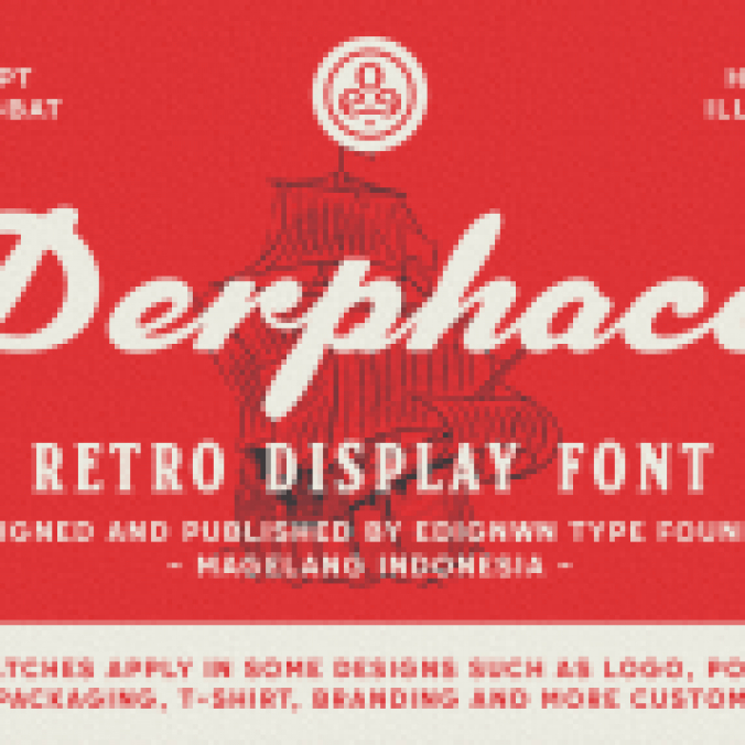 Derphace Font Preview