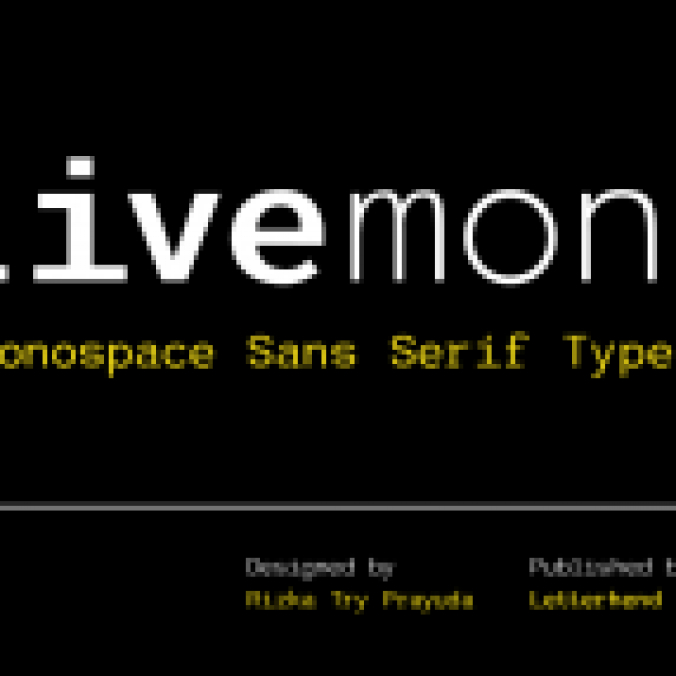 Livemono font download