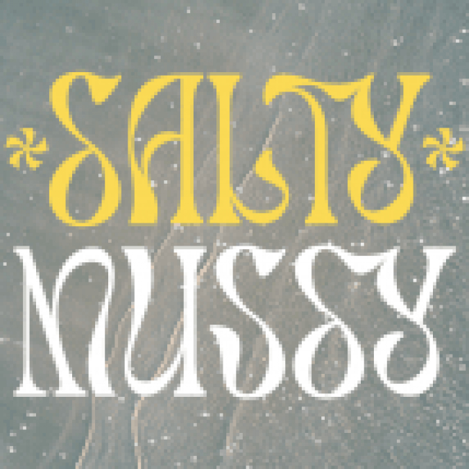 Salty Mussy font download