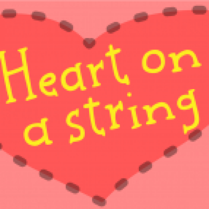 Heart on a string Font Preview