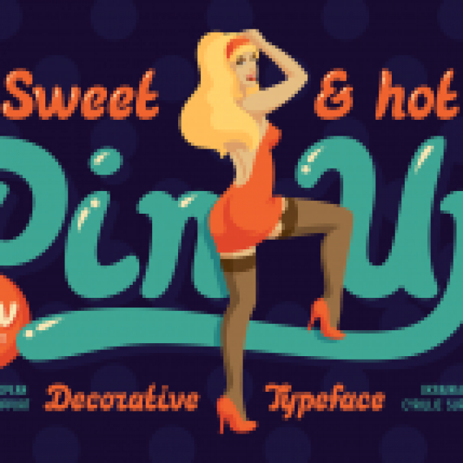 Pinup New font download