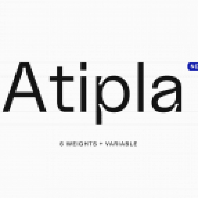 Atipla ND Font Preview