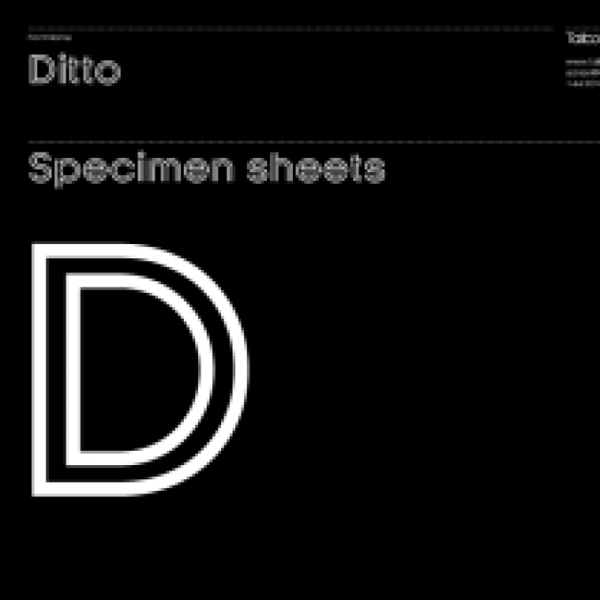 Ditto font download