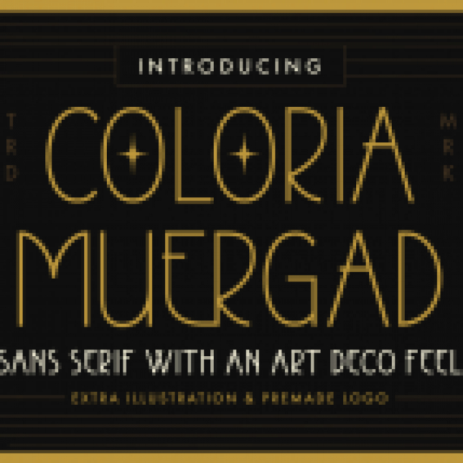 Coloria Muergad Font Preview