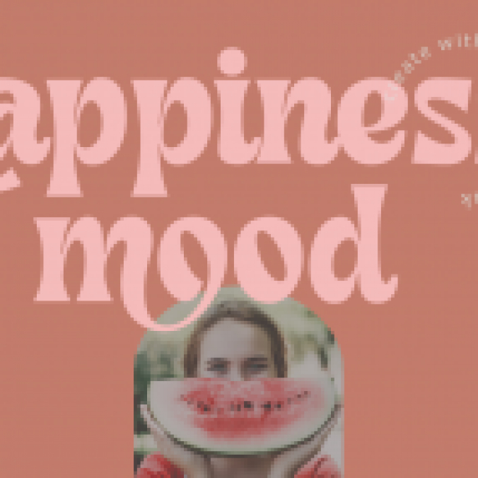 Happiness Mood Font Preview