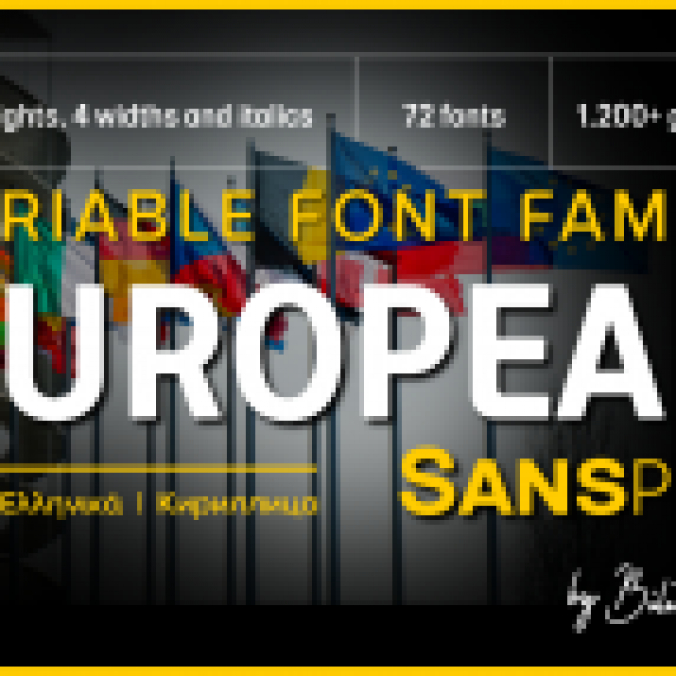 European Sans Pro Variable Font Preview