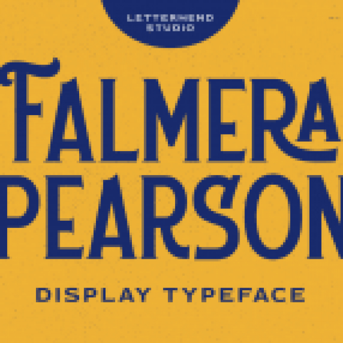 Falmera Pearson Font Preview