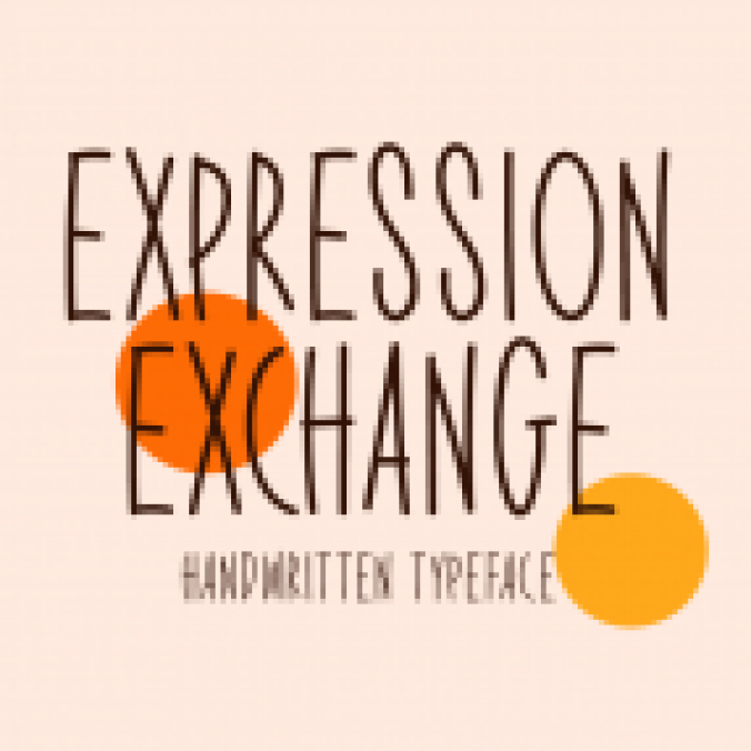 Expression Exchange Font Preview