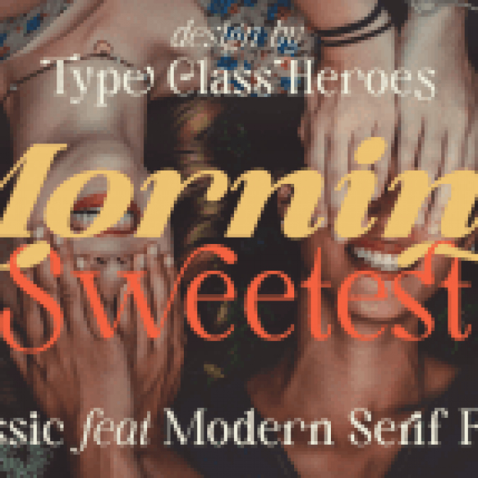 Morning Sweetest font download