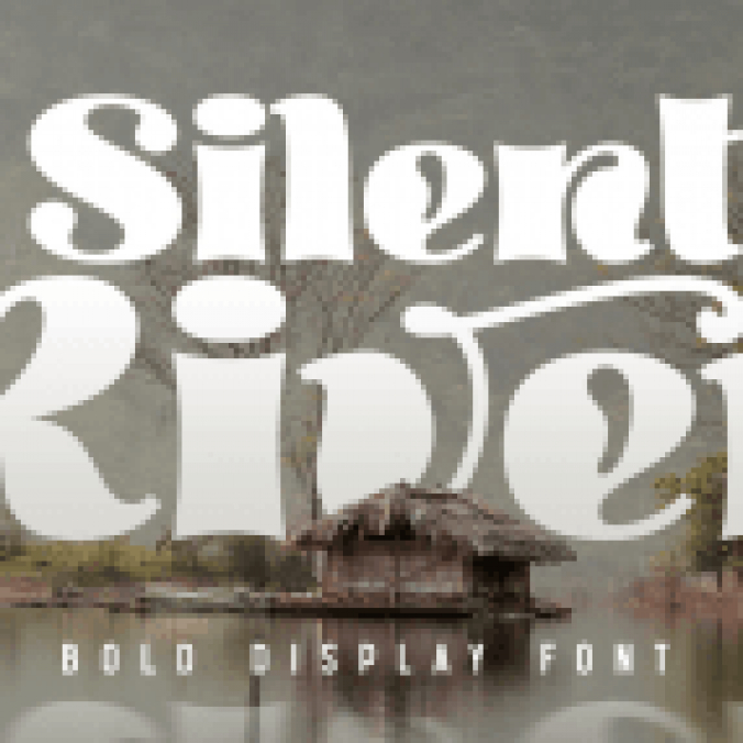 Silent River Font Preview