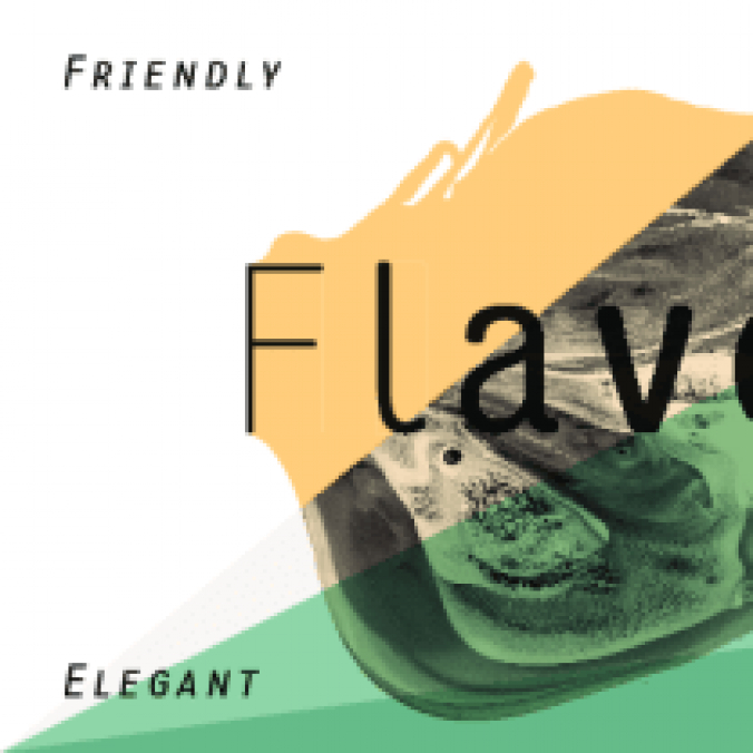 Flavoure Font Preview