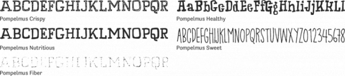 Pompelmus Font Preview