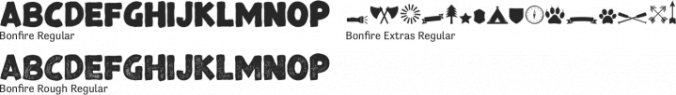 Bonfire Font Preview