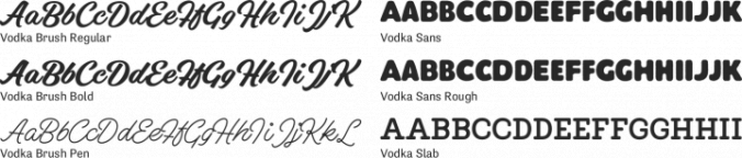 Vodka font download