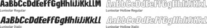 Lunisolar Font Preview