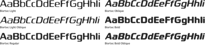 Biortec font download