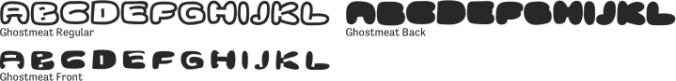 Ghostmeat Font Preview