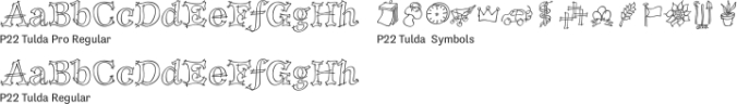 P22 Tulda Font Preview