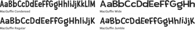MacGuffin Font Preview