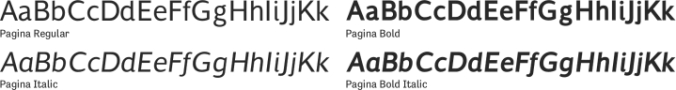 Pagina Font Preview