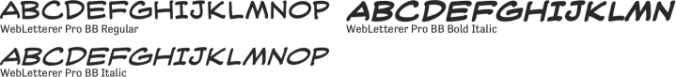 Web Letterer Pro Font Preview
