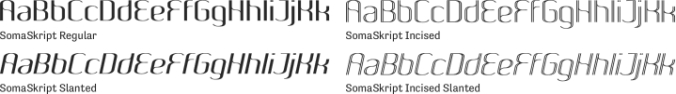 SomaSkript Font Preview