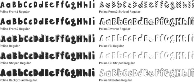 Polina Font Preview